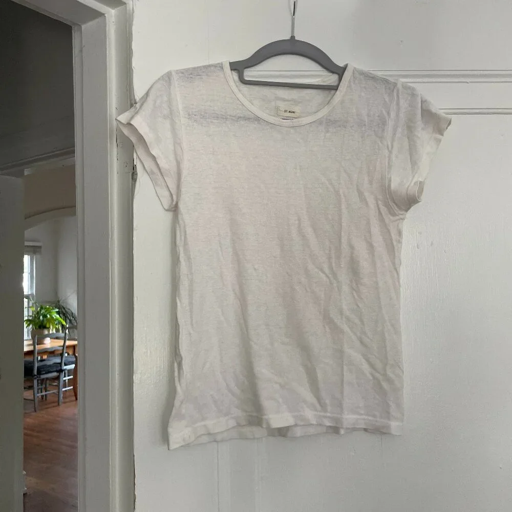 St. Agni Kiko White Tee (XS) - Picture 3 of 6
